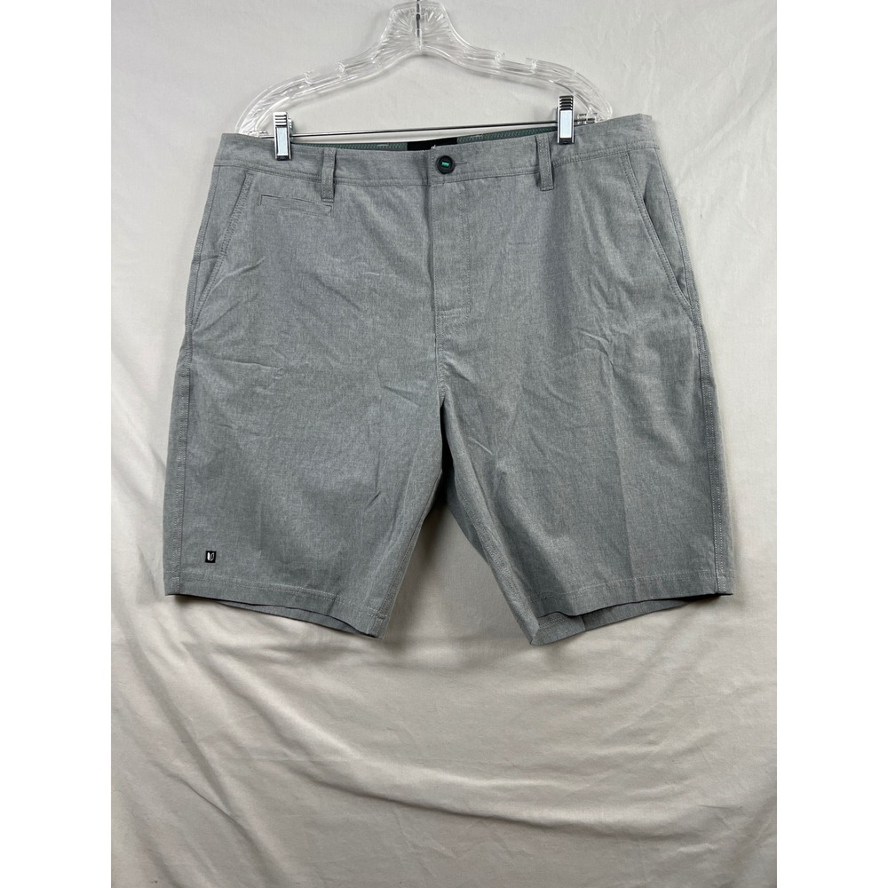 Linksoul Boardwalker Shorts Mens 36 Grey Performance Repreve Stretch Golf Casual